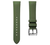 ZULUDIVER Cinturino in gomma StormForce, verde laguna, 20 mm