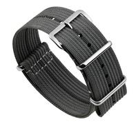 ZULUDIVER Cinturino per orologio in nylon HydraRib, Erebus, 20 mm
