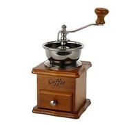 Zulux Vintage Manual Coffee Grinder Ceramica Conico Burr Mano Portatile manovella Macchina per Il caffè (di Lino)