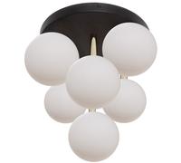Zuma Line Ali lampada da soffitto x40 W bianco-nero-oro 5646