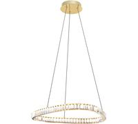 Zuma Line Athesa lampada sospesa 1x25 W trasparente-oro MD3169-1-3GT