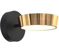 Zuma Line Lara lampada da parete 1x12 W nero-oro MB7170-1-3BGT