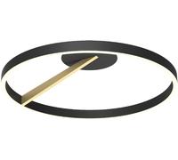 Zuma Line Malu lampada da soffitto 1x37 W nero MX3689-1L-3BGT