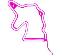 Zuma Line Neon neon da parete 1x1 W bianco-rosa FM-NL10