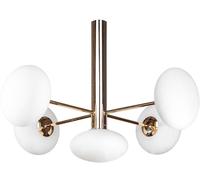 Zuma Line Omi lampada da soffitto 5x5 W oro 1199