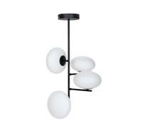 Zuma Line Omi lampada sospesa 4x8 W bianco-nero 1200
