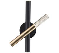 Zuma Line One lampada da parete 3x5 W nero-trasparente-oro W0461-03L-P7SD