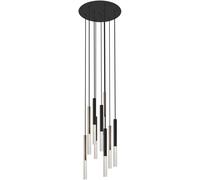 Zuma Line One lampada sospesa x5 W nero-trasparente-oro P0461-09L-P7SD