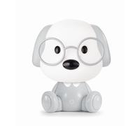 Zuma Line Pies lampada da notte per bambini 1x3 W bianco-grigio KDR-621-GR