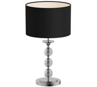 Zuma Line Rea lampa stołowa 1x60 W czarna-chrom RLT93163-1B