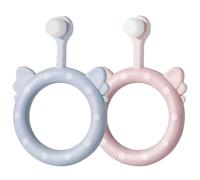 ZUMAHA Compatto Spazzolino da Denti Ultra Morbido con 10000 setole, Confezione da 2 spazzolino Manuale, spazzolino da Denti per Bambini per età 1-3 Anni Ergonomico