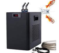 ZUMAHA Macchina per Il Raffreddamento dell'Acqua Dell'Acquario Commerciale 160l/300l/500l Refrigeratore d'Acqua Idroponico Intelligent Constant Fish Tank Chiller, Acqua Dolce/Salata con Pompa,300L