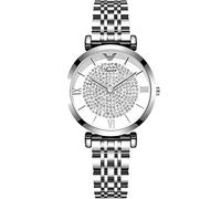 ZUMAHA Nuovo Orologio da donna casual alla moda, orologio da polso con diamanti in cristallo, orologio al quarzo analogico con quadrante di facile lettura, con cinturino squisito Orologio da polso
