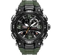 ZUMAHA Nuovo Orologio digitale con quadrante grande, orologio sportivo con retroilluminazione a LED, orologio militare impermeabile da esterno con display analogico-digitale Orologio da polso