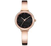 ZUMAHA Nuovo Orologio impermeabile per ragazze, orologio da polso con quadrante rotondo di facile lettura, orologi al quarzo analogici con cinturino da polso in acciaio inossidabile Orologio da polso