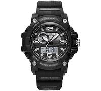 ZUMAHA Nuovo Orologio Sportivo Digitale, Orologio elettronico con Display Luminoso per Esterni, Orologio da Polso Impermeabile Militare con Design a Doppio Display per Uomo Donna Orologio da Polso