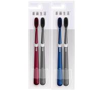 ZUMAHA Spazzolino a setole morbide, spazzolino Manuale per Proteggere Le Gengive sensibili, spazzolini Facili da Tenere per Uomo Donna