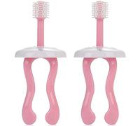 ZUMAHA Spazzolino da Denti per Bambini in Silicone Morbido a 360°, spazzolino Manuale dal Design Unico, spazzolino da Denti per Bambini Adatto per età 1-3