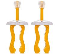 ZUMAHA Spazzolino da Denti per Bambini in Silicone Morbido a 360°, spazzolino Manuale dal Design Unico, spazzolino da Denti per Bambini Adatto per età 1-3