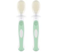 ZUMAHA Spazzolino da Denti per Bambini Morbido in Silicone Alimentare, spazzolino da Denti per addestramento Infantile, Simpatico spazzolino Manuale da 1 a 3 Anni