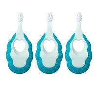 ZUMAHA Spazzolino Facile da Tenere, spazzolino Manuale con setole Extra morbide, spazzolino per Bambini da 1 a 6 Anni