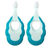 ZUMAHA Spazzolino Facile da Tenere, spazzolino Manuale con setole Extra morbide, spazzolino per Bambini da 1 a 6 Anni