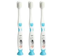 ZUMAHA Spazzolino Nano per Bambini con 10000 setole, spazzolino Manuale per Gengive fragili, Confezione da 2 spazzolini per Bambini dai 2 ai 6 Anni