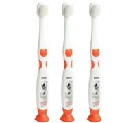 ZUMAHA Spazzolino Nano per Bambini con 10000 setole, spazzolino Manuale per Gengive fragili, Confezione da 2 spazzolini per Bambini dai 2 ai 6 Anni