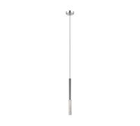 Zumaline ONE - Plafoniera LED integrata, cromata, 450lm, 3000K