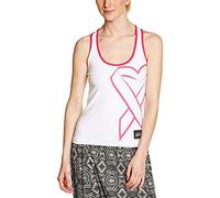 Zumba Top Groove For The Cure Racerback Bianco/Fucsia M