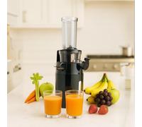 Zuminstant - Estrattore di succhi e verdure, super compatto, frullatore pressato a freddo, per frutta e verdura, 100 W Slow Juicer Machine, facile montaggio e pulizia, senza BPA, frullatore senza
