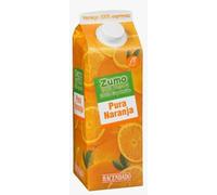 Zumo Pura Naranja 100% Exprimido, Succo d'Arancia Naturale, 1 Litro, pack 4