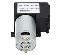 Zunate 10L/Min Mini Pompa a Vuoto Orizzontale 12V DC Aspirazione Aria | Funzionamento silenzioso e compatto, portatile e durevole, guscio in plastica tecnica