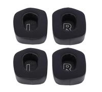 Zunate 2 Coppie Auricolari in Gel di Raffreddamento, Cuscini Auricolari in Memory Foam in Pelle Proteica, Sensazione di Raffreddamento, Elementi Essenziali Estivi, per Cuffia da Gioco