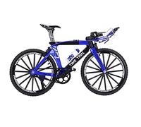 Zunate 2 Pezzi Mini Mountain Bike Modello Lega Giocattolo (BLUE) | Statuetta da collezione realistica, ottimo oggetto per l\'apprendimento dei bambini, pezzo forte per lo scaffale