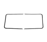 Zunate 2 Pezzi Plastica Cornice Bezel Ricambio per Telefono con Strumenti | Copertura antigraffio, bordo alloggiamento LCD, kit di riparazione completo, struttura in plastica resistente