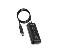 Zunate 3 tasti Tastiera di programmazione USB, Tastiera Multifunzione Cablata per Ufficio da Gioco con Design a Punti Braille Taglia/Copia/Incolla con cavo USB da 2M per Più (#1)