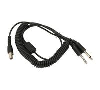 Zunate Adattatore Doppio Mini XLR da 5 Pin a GA |Cavo per Cuffie per Jack David Clark Avcomm ASA PJ055 PJ068