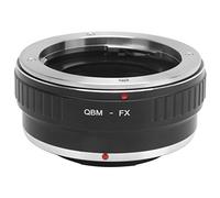 Zunate Adattatore per Obiettivo della Fotocamera, QBM FX Anello Adattatore per Obiettivo Manuale per Rollei QBM Mount per Fotocamera per Fuji FX Mount, per Fuji X A1/X A2/X A3/X E1/X E2