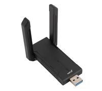 Zunate Adattatore WiFi USB per PC Desktop Laptop, Dongle WiFi USB 3.0 Adattatore di Rete USB Gigabit Wireless 5374Mbps con Dual Band 2.4g/5g e Antenna Ad Alto Guadagno per XP 7