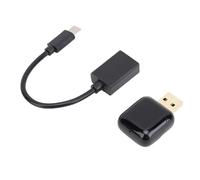 Zunate Adattatore Wireless per Android Auto e CarPlay, Auto Connect Car Wired to Wireless Adapter, con Aggiornamenti Software Online, per IOS 10, per Android 10 Systems