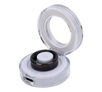 Zunate Anello Intelligente, Tracker di Fitness del Display Touch Screen con Telecomando per Smartphone, 50 M a Prova di Acqua per il Monitoraggio dello Sport e della Salute (12#)