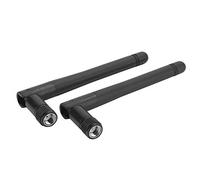 Zunate Antenna WiFi Dual Band 5DBI Ad Alto Guadagno per Trasmissione Stabile Ad Alta velocità, Dual Band 2.4G 5G, Dimensioni Ridotte, Resistente e Durevole, Adatta per Router con