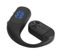 Zunate Auricolare Wireless Monoorecchio Comfort Fit con Microfono Cristallino per L'uso Quotidiano Design Leggero (BLACK)