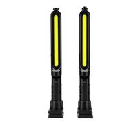 Zunate Barra Luminosa da Lavoro Pieghevole con Magnete 2400LM con Sensore a Infrarossi Lampada da Meccanico a LED Ricaricabile Batteria da 4400 MAh per Emergenza Garage di Riparazione Auto