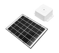 Zunate Caricatore Solare Portatile 5V Tipo C 4W + Supporto 360° (WHITE)