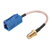 Zunate Cavo Adattatore GPS per Auto Fakra a Connettore SMA, 13 Cm Rame Fine a Bassa Perdita Impedenza 50 Ohm Prolunga RF per Dispositivi Radio LAN Wireless WiFi Esterna