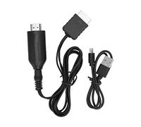 Zunate Cavo di Interfaccia Multimediale HD, Adattatore Convertitore Video HD per Console di Gioco per Segnali da PS1/ a HDMI e Uscite Audio e Video