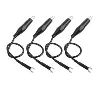 Zunate Cavo di Messa a Terra della Sonda per Oscilloscopio da 4 Pezzi con Clip, Cavo di Messa a Terra Sostitutivo, Accessori Standard per Sonda per Oscilloscopio, Parti della di Test Conformi Alla