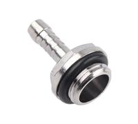 Zunate Connettore a Innesto per Raffreddamento Ad Acqua per PC | Raccordo a Due Contatti con Filettatura G1/4 da 6 Pezzi per Tubo da 9,2 Mm (6MM)